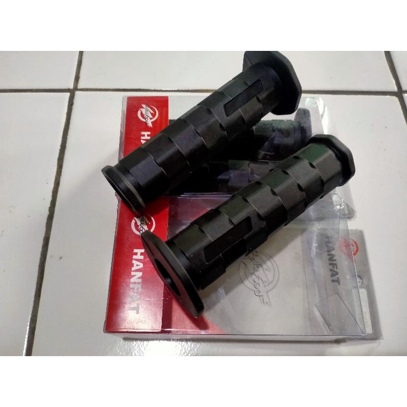 Jual Handgrip Hanfat Kotak Handgrip Hanfat Universal Karet Pegangan Stang Shopee Indonesia