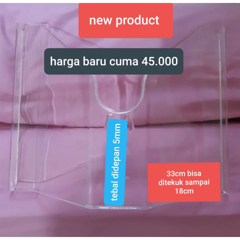 mica urinal bening, u57 , harus beli 2bh, beli 1 tdk diproses