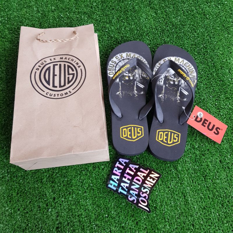 Sendal Deus Sandal Jepit Spoon Rubber Premium