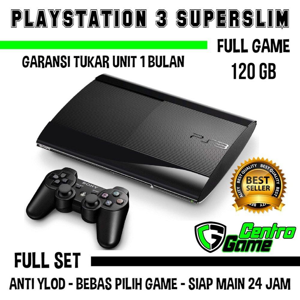 Ps3 Superslim 1gb Full Game Tools N Parts Shopee Indonesia