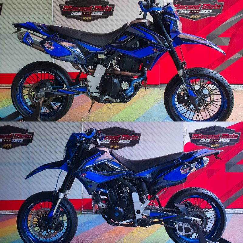 FRAME GUARD COVER FRAME KLX 250  DTRACKER 250 SUPERMOTO