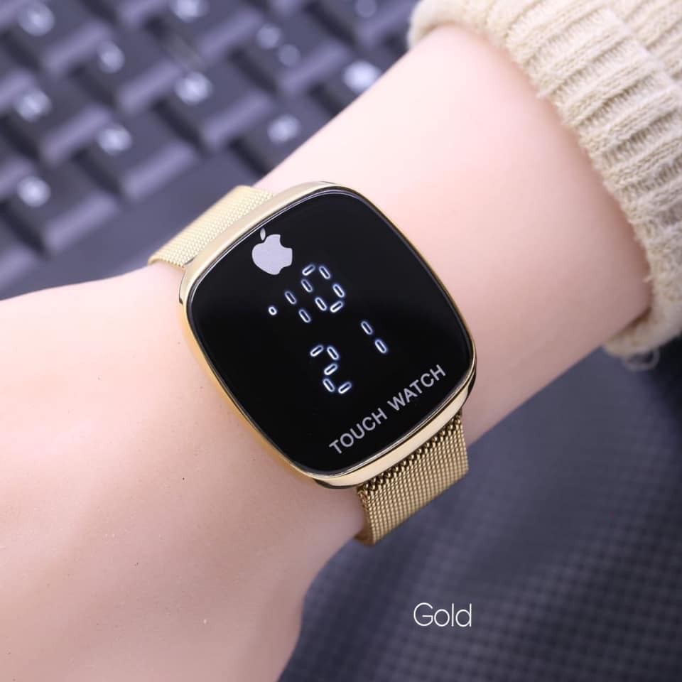 (BISA COD) JAM TANGAN WANITA IPHONE TOUCH LED WATCH 3,2CM JAM FASHION-JAM TERLARIS