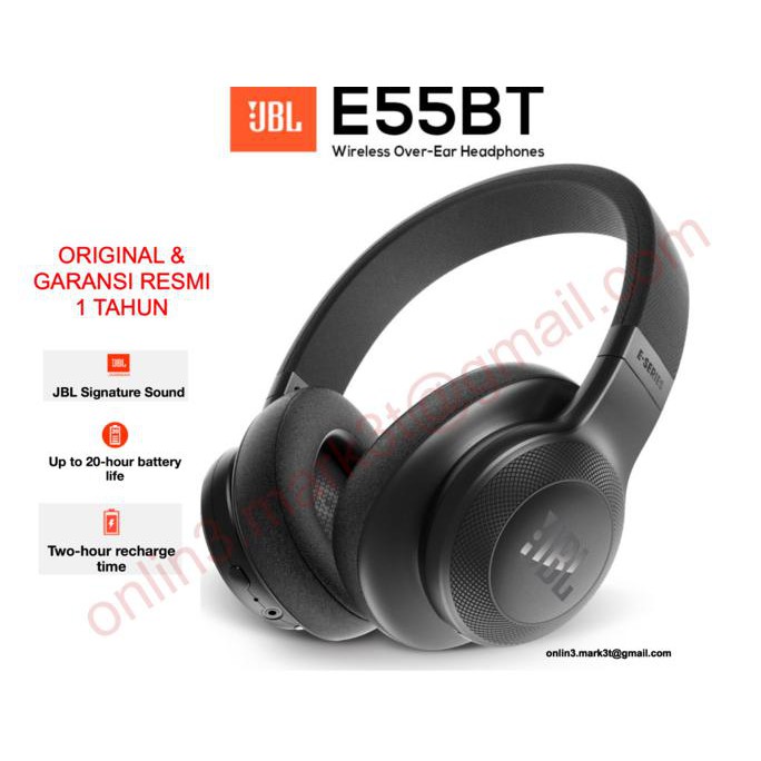 E0809 Jbl E55Bt Wireless Bluetooth Headphone Sln Akg Sennheiser Sony New