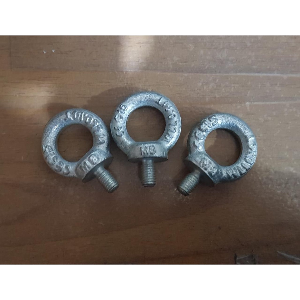 EYE BOLT M8/ EYEBOLT BESI M8/ HOOK LIFTING M8 GALVANIS