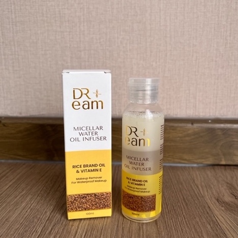 DR+Eam Micellar Oil Infuser- pembersih make up wajah BPOM