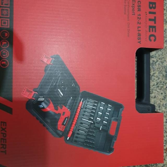 bitec cordless impact drill driver csr 12-2 li rsy