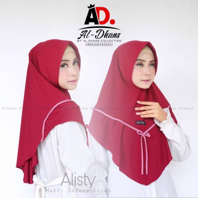 HIJAB ALISTY ORIGINAL BY AL DHANS