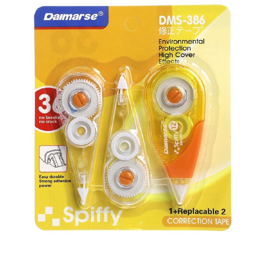 

DAIMARSE Correction Tape DMS386 (1+2 pcs)