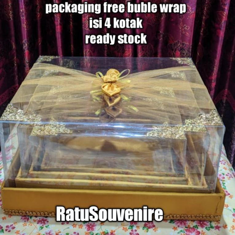 ➹ KOTAK PARSEL SESERAHAN HANTARAN PERNIKAHAN MIKA TILE MEWAH MURAH ⇐