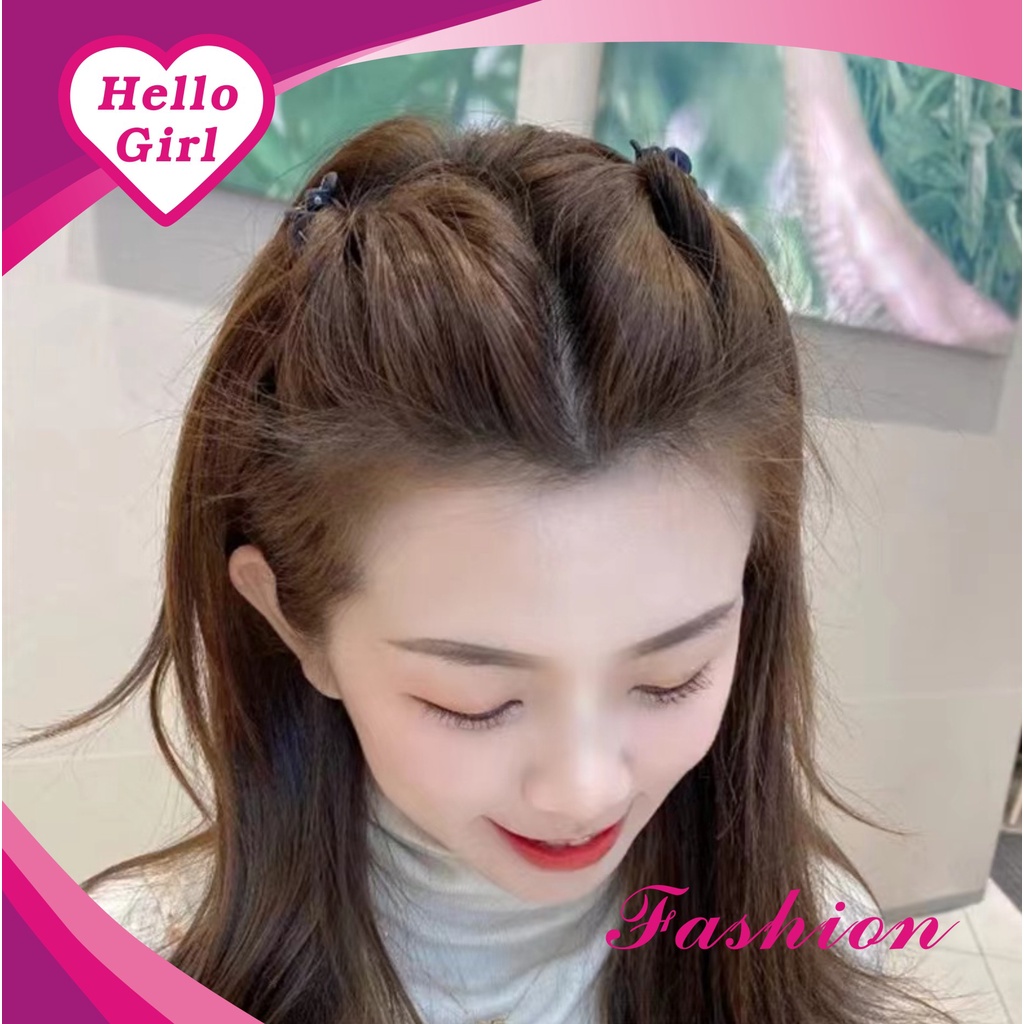 (Hello Girl)F102 6pcs Set Jepit Rambut Wanita 2.5cm Women Hair Claw Import