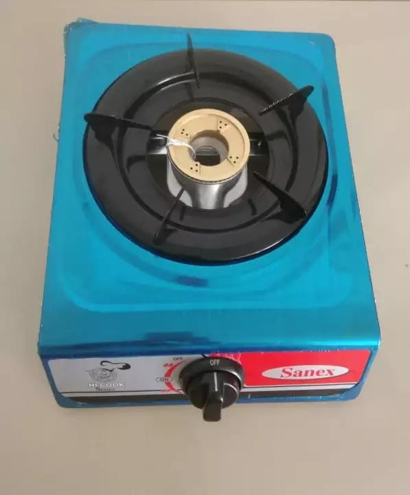SANEX Kompor Gas 1 Tungku K808S / KOMPOR GAS SANEX 1 TUNGKU MURAH STAINLESS / KOMPOR 1 TUNGKU / KOMPOR SATU TUNGKU / KOMPOR MURAH PROMO SATU SET PLUS SELANG REGULATOR