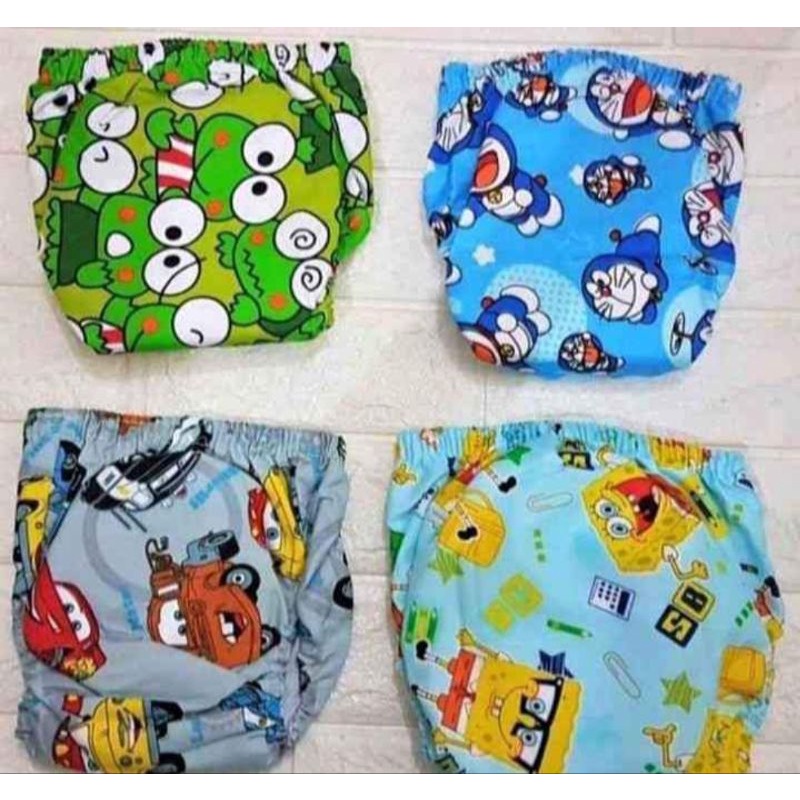 popok bayi cuci ulang model celana