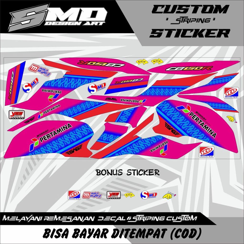 STIKER BODY CB 150R G3