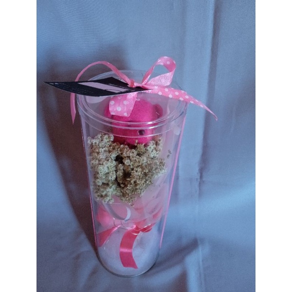 

buket tabung unik