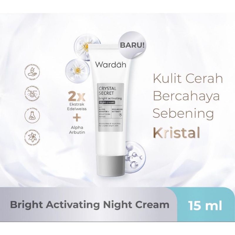Wardah night cream