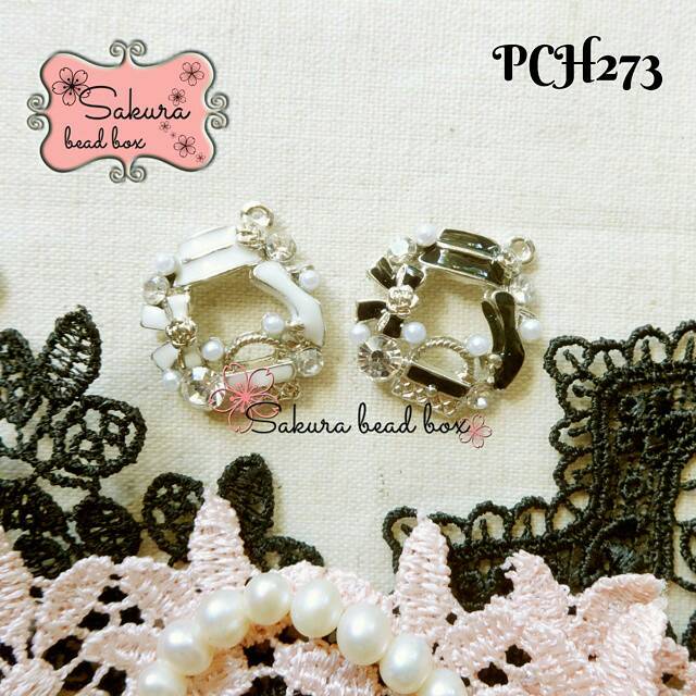 Premium Charm Korea Chanel Series Bahan Aksesoris Craft Gelang Armcandies