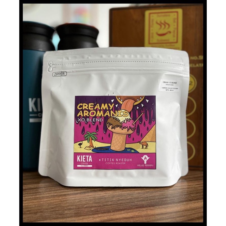 

Creamy Aromanis Xo Blend 100% Arabika Limited Release 250Gr