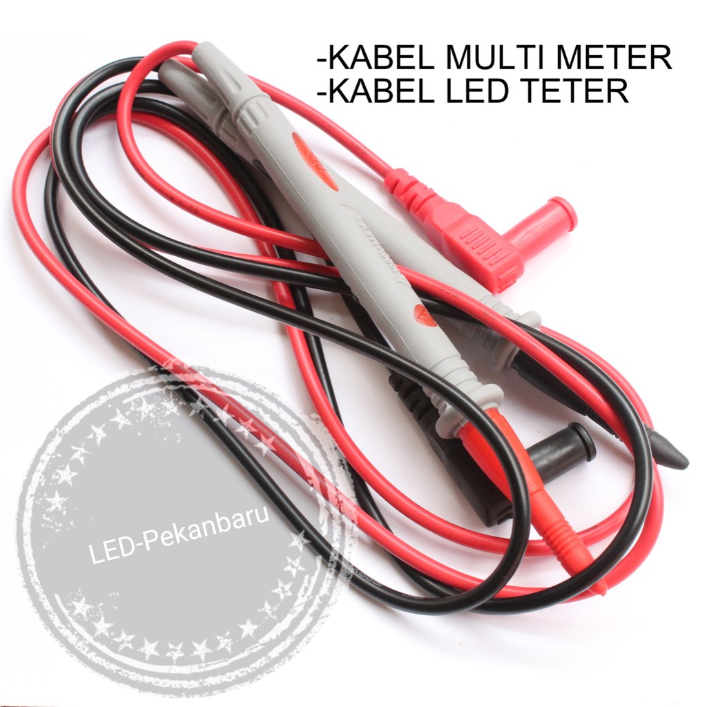 KABEL LED TESTER JARUM LANCIP PIN KABLE MULTITESTER AVOMETER AVO AMPER