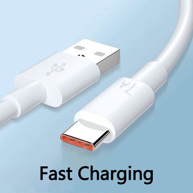 7a 100W Kabel Data / Charger USB Tipe C Fast Charging Untuk Huawei Mate 40 / 30 / Xiaomi / Samsung