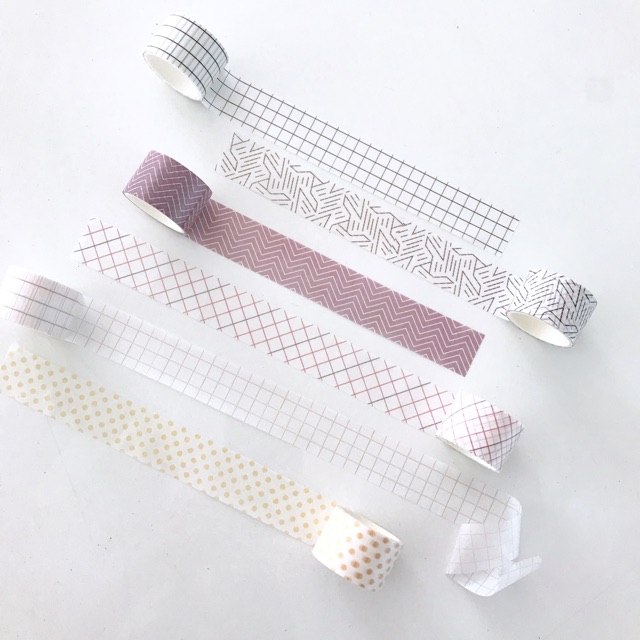 

Share 50cm washi tape sample kaligrafi elegan warna soft pastel pink pin