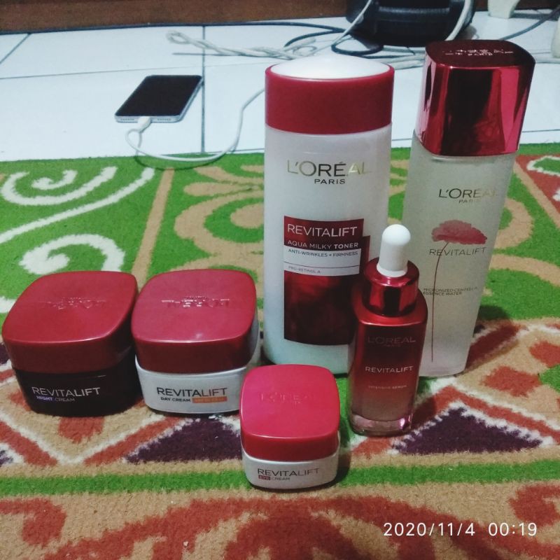 (set) Preloved Loreal Revitalift