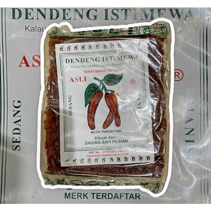 

Dendeng Sapi Cap Cabe / Dendeng Sapi Giling Halus 250Gr