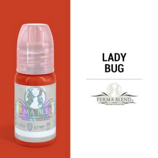 TINTA SULAM BIBIR ORIGINAL PERMABLEND MADE IN USA LADY BUG 15 ML