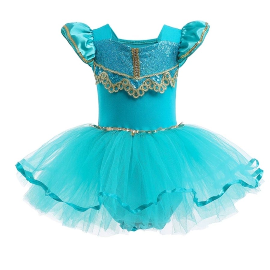 Merida princess ballet dress tutu dress baju Balet princess Brave