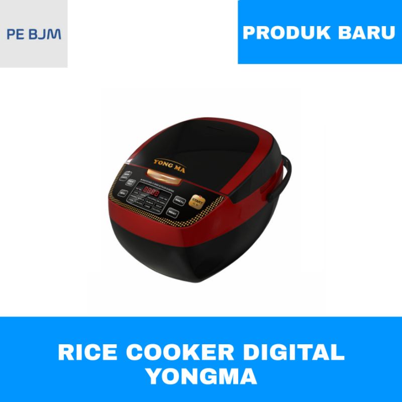 RICE COOKER DIGITAL 2 LITER YONGMA SMC 8017 - GARANSI RESMI