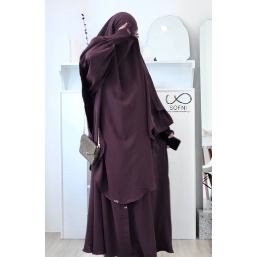 MALIKA SERIES DARK PLUM SIZE M SET FK BY SOFNI
