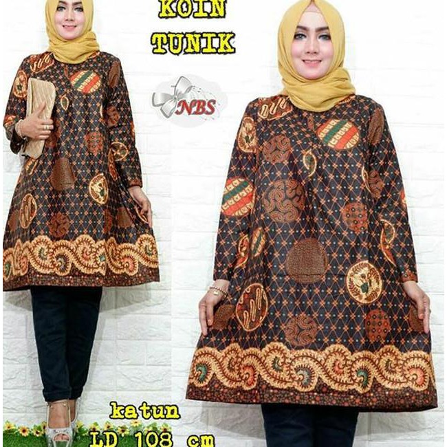 CUCI GUDANG BATIK TUNIK DRESS MIDI MINI BAJU ATASAN MUSLIM XL XXL JUMBO BIGSIZS PROMO