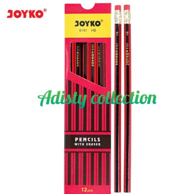 

Pensil Drawing 6151 HB Joyko per pack