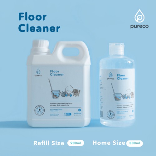 Pureco Liquid Floor Cleaner / Cairan Pembersih Lantai 900ml / 500ml