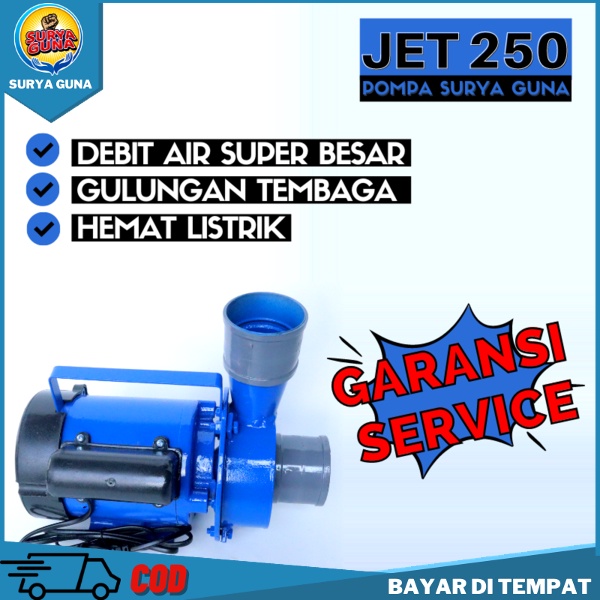 Jual Pompa Air Kolam Modifikasi dengan tipe Jet 250 Debit Air Super Besar