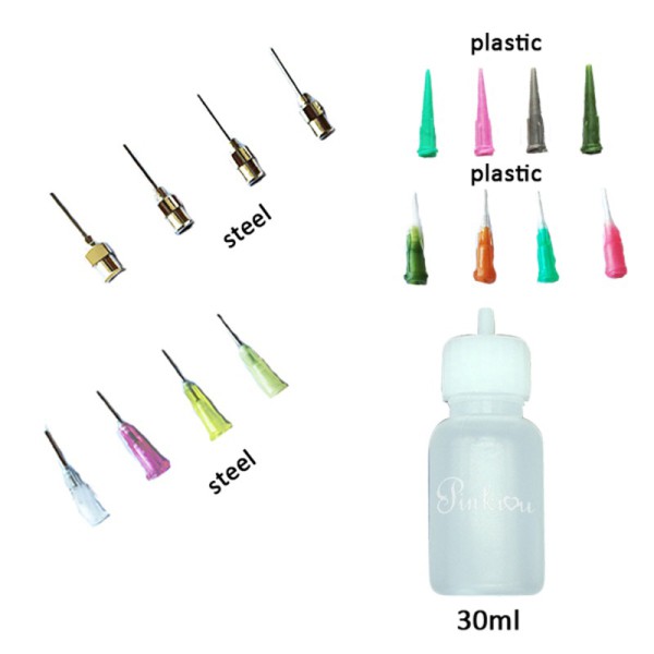  Bayar Di Tempat 30ml Botol Henna  Bahan Plastik untuk Cat 