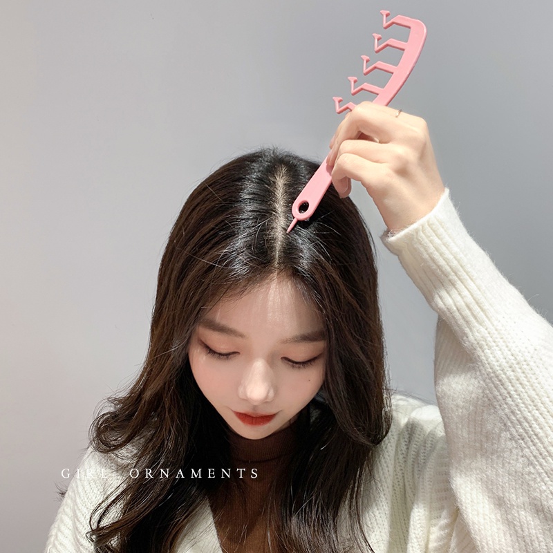 Sisir Rambut Poni Portable Gaya Korea