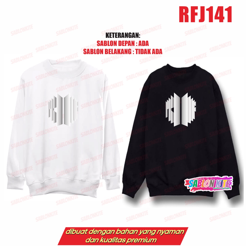 MURAH!!! SWEATER HOODIE KPOP PROOF LOGO BESAR RFJ141