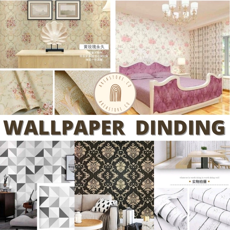 ARIASTORE - WALLPAPER DINDING - STIKER DINDING - STIKER WALLPAPER