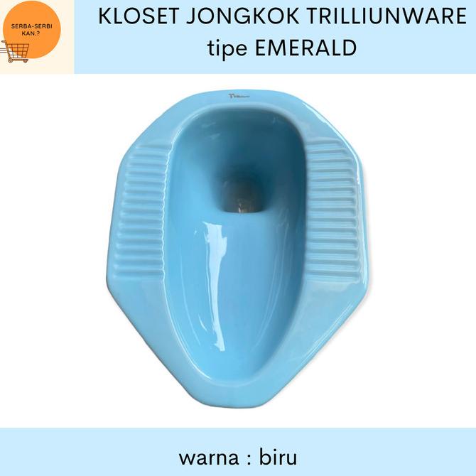 Kloset Jongkok TriliunWare Emerald | Go-Send