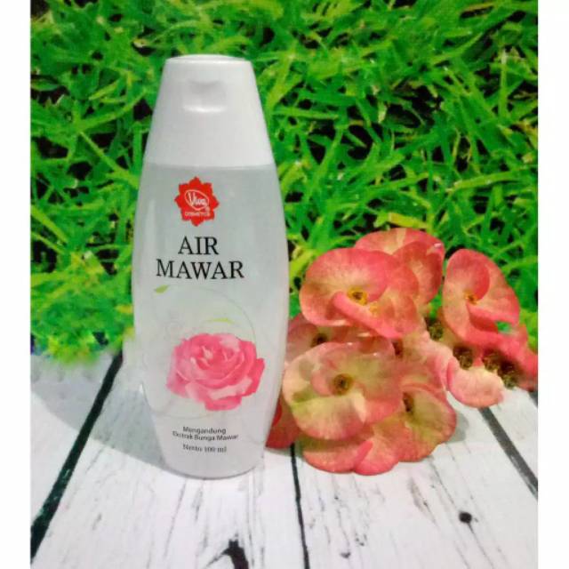 VIVA AIR MAWAR 100ML ORIGINAL / AIR MAWAR dan ASTRINGENT VIVA PENYEGAR