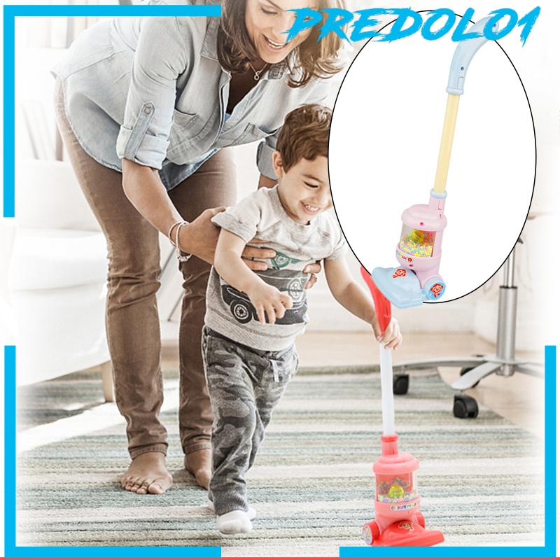 Predolo1 Mainan Vacuum Cleaner Mini Untuk Anak Bermain Peran