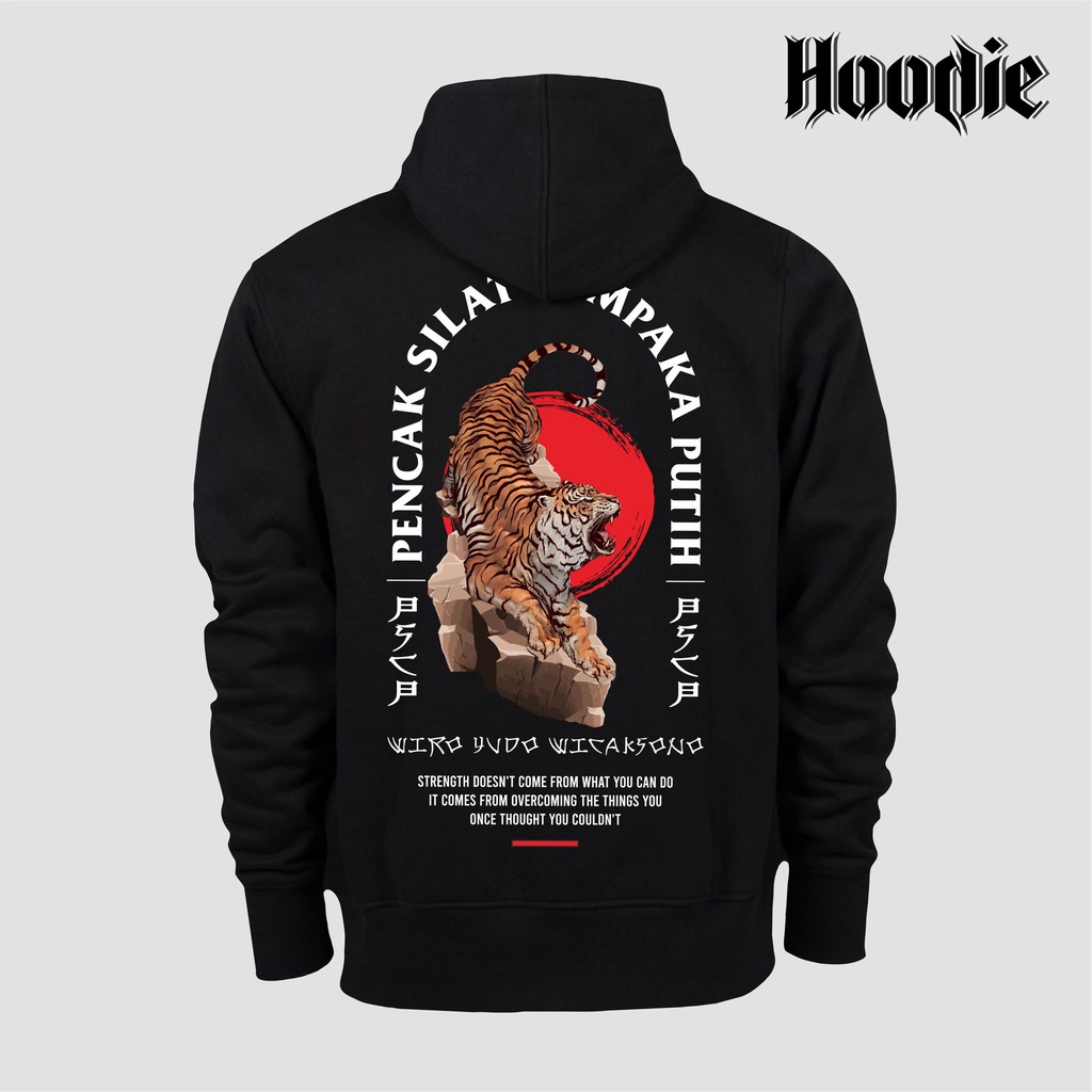 HOODIE CEMPAKA PUTIH | HOODIE MACAN CEMPAKA PUTIH | HOODIE PSCP KEREN