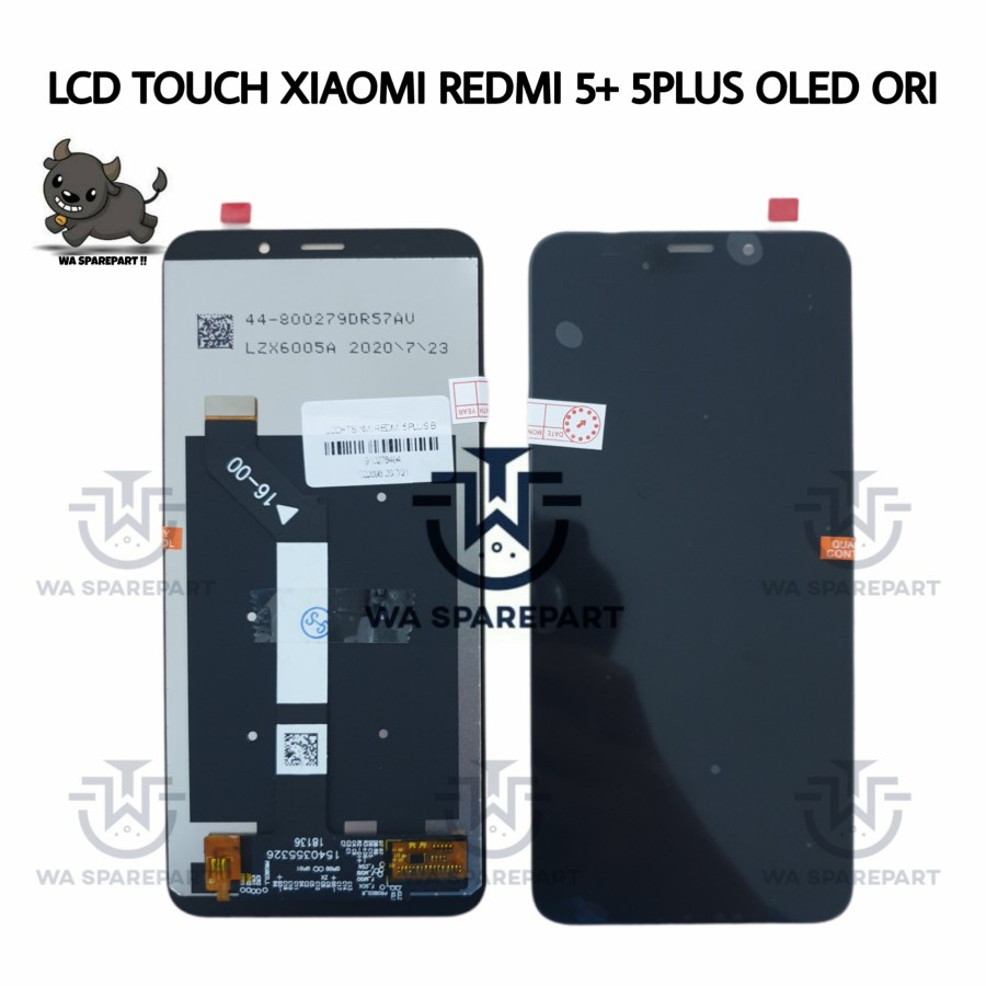 LCD TOUCHSCREEN 1SET XIAOMI REDMI 5+ / REDMI 5 PLUS OLED ORIGINAL 100%
