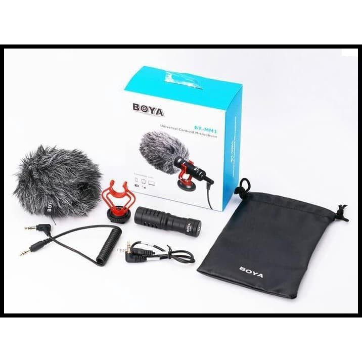 Microphone boya mirrorless handphone