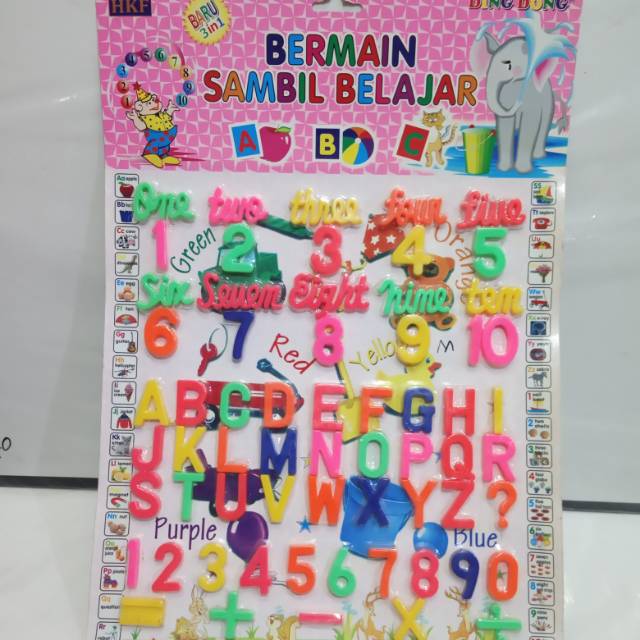 MAINAN EDUKASI HURUF DAN ANGKA
