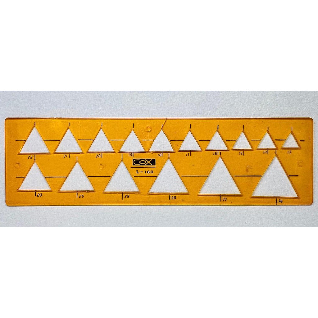 

Penggaris Set Segitiga - BC 8860