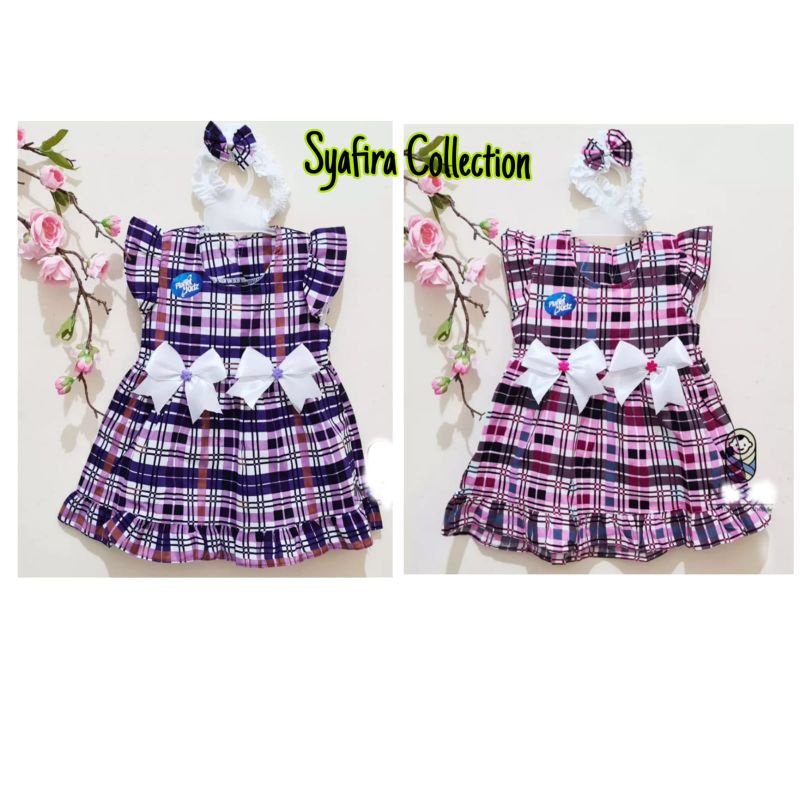 Baju Bayi / Dress Bayi Perempuan 0-6 Bulan