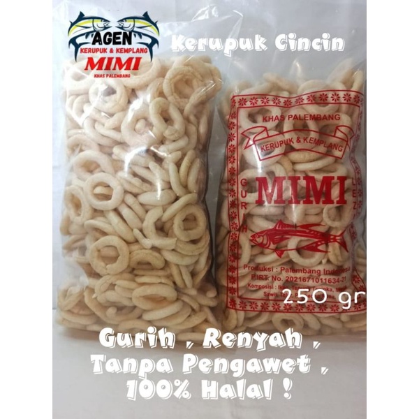 

KERUPUK CINCIN KERUPUK KLANTING 250GR