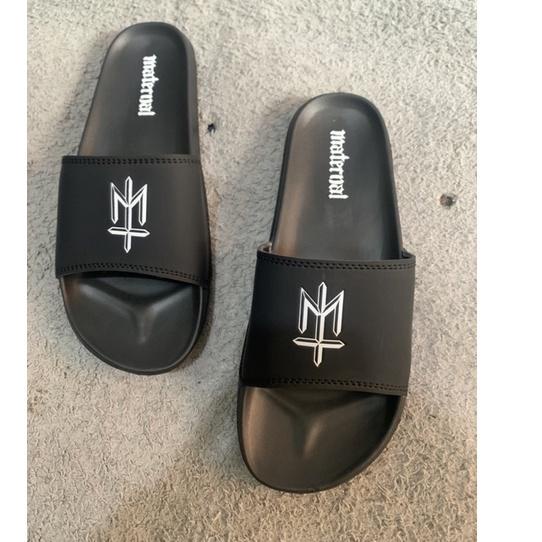 Sangat Nyaman.. SANDAL SLIDE PRIA MATERNAL DISASTER TERBARU | SANDAL SLOP