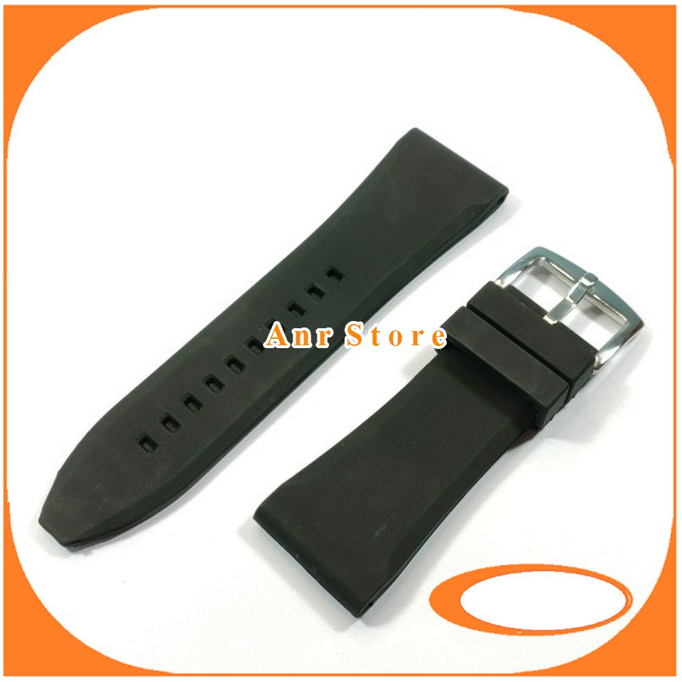 Tali Jam Tangan Karet 28 mm 30 mm